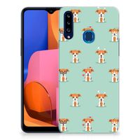 Samsung Galaxy A20s TPU Hoesje Pups