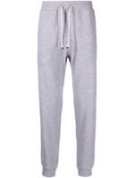 Brunello Cucinelli pantalon de jogging à lien de resserrage - Gris