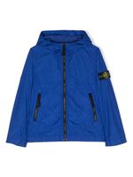 Stone Island Junior doudoune à motif Compass - Bleu