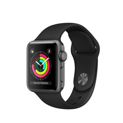 Apple Watch Series 3 38 mm OLED Grijs GPS