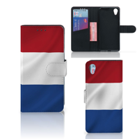 Sony Xperia X Bookstyle Case Nederlandse Vlag