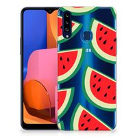 Samsung Galaxy A20s Siliconen Case Watermelons