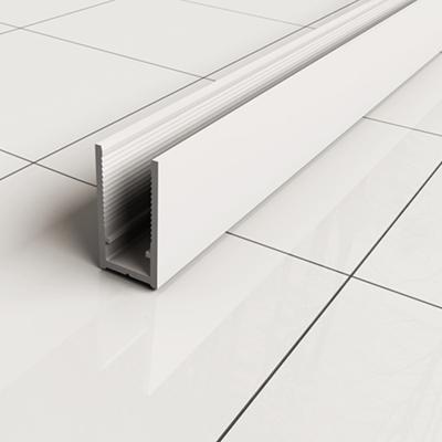 Stabilisatiestang Muurprofiel Slim 200cm Mat Wit