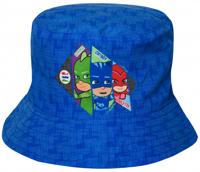 Disney zonnehoed PJ Masks jongens katoen blauw maat 52