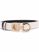 Ferragamo ceinture réversible Gancini - Tons neutres