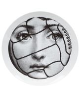 Fornasetti assiette "Tema e variazioni" - Blanc