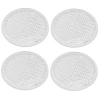 ProPlus Reflector - set 4x - wit - zelfklevend - 60mm - rond - thumbnail