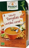 Veloute gebonden soep tomaat linzen bio - thumbnail