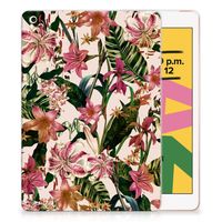 Apple iPad 10.2 | iPad 10.2 (2020) | 10.2 (2021) Siliconen Hoesje Flowers - thumbnail