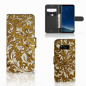 Wallet Case Samsung Galaxy S8 Barok Goud