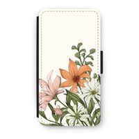 Floral bouquet: iPhone XS Flip Hoesje