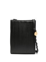 Jil Sander petit sac à bandoulière Tangle Fringe en cuir - Noir - thumbnail