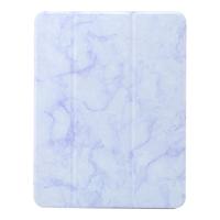 Shop4 - iPad Pro 11 (2018) Hoes - Smart Book Case Marmer Paars