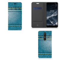 Nokia 5.1 (2018) Hippe Standcase Jeans - thumbnail