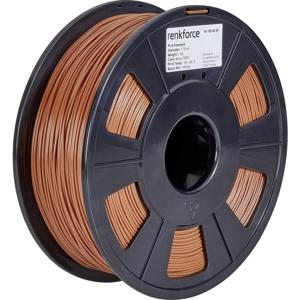 Renkforce RF-4511212 Filament PLA kunststof 1.75 mm 1000 g Bruin 1 stuk(s)