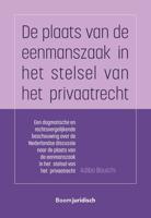 De plaats van de eenmanszaak in het stelsel van het privaatrecht - Adiba Bouichi - eBook (9789089745217)