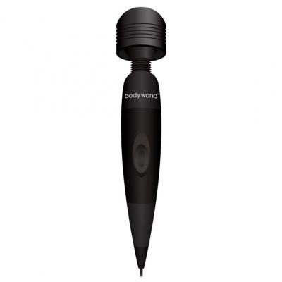Bodywand - Midnight Plug-In Massager Zwart Bodywand - Midnight Plug-In Massager Zwart