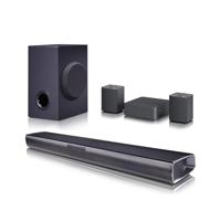 LG SQC4R Intelligente soundbar, 220 W, Dolby Digital, LPCM-compatibel, Bass-Equalizer, 4.1-kanalen, zwart