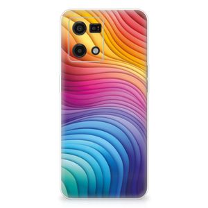 TPU Hoesje voor OPPO Reno7 4G Regenboog