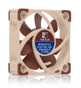 Noctua NF-A4X10-FLX koelsysteem voor computers Computer behuizing Ventilator 4 cm Beige, Bruin 1 stuk(s)