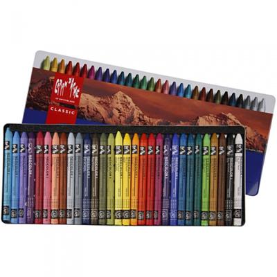 Caran d'Ache waskrijt multicolor 10 cm 30 stuks Caran d'Ache waskrijt multicolor 10 cm 30 stuks