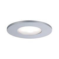 Paulmann 99937 LED inbouwlamp Calla rond incl. 1x5W IP65 inbouwspot chroom mat kastlicht kunststof, aluminium inbouwlamp 4000 K