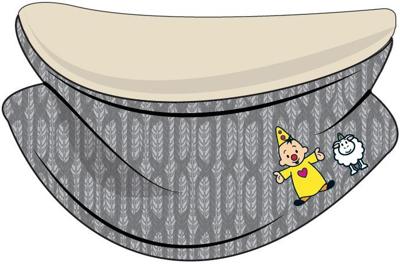 Studio 100 Bumba schaap halskledingstuk Grijs