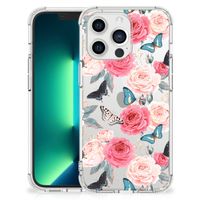 iPhone 13 Pro Max Case Butterfly Roses