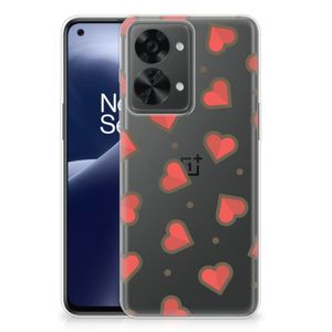 OnePlus Nord 2T TPU bumper Hearts