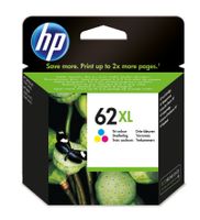 HP 62XL originele high-capacity drie-kleuren inktcartridge