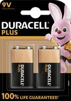 Duracell 9V Plus Alkaline 2x - thumbnail