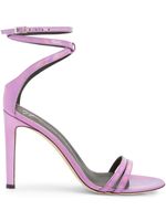 Giuseppe Zanotti sandales Catia 105 mm en cuir - Violet