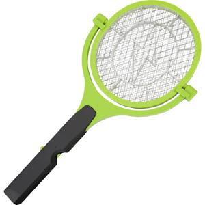 Gardigo Fly Swatter 90° Bzzz Vliegenmepper Stroomgaas (l x b x h) 445 x 228 x 28 mm Zwart, Groen 1 stuk(s)