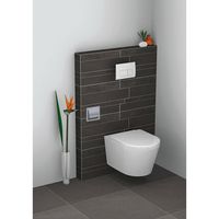 Inbouw Toiletrolhouder Wiesbaden RVS (met Klep)