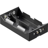 Goobay 11977 Batterijhouder 4 D (mono) Drukknopaansluiting (l x b x h) 133.5 x 74 x 31.5 mm - thumbnail