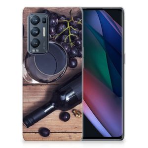 OPPO Find X3 Neo Siliconen Case Wijn