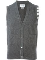 Thom Browne veston en maille - Gris