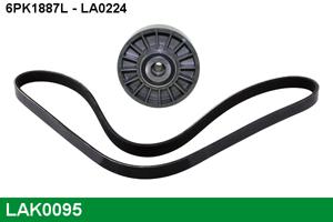 Poly V-riem set LUCAS, u.a. für Mercedes-Benz