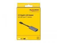 Delock 66248 USB Type-C-adapter naar 2,5 Gigabit LAN, slank - thumbnail