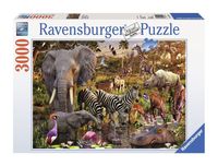 Ravensburger puzzels 3000 stukjes Afrikaanse dierenwereld