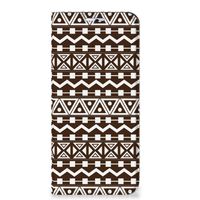 Motorola Moto G31 | G41 Hoesje met Magneet Aztec Brown - thumbnail