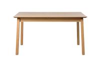 Eettafel Bari Uitschuifbaar Naturel Eiken 95x140-200cm - Giga Living - thumbnail