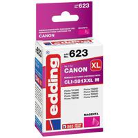 Edding Inktcartridge vervangt Canon CLI-581M XXL Compatibel Magenta EDD-623 18-623 - thumbnail