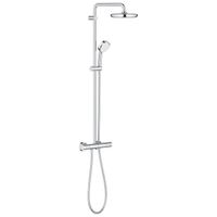 GROHE Tempesta Cosmopolitan Regendoucheset Opbouw - aquadimmer - hoofddouche 21cm - handdouche 10cm - chroom 27922001