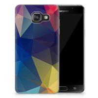 Samsung Galaxy A3 2016 TPU Hoesje Polygon Dark