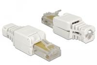 Delock 86415 RJ45-stekker Cat.5e UTP gereedschapsvrij 2 stuks - thumbnail