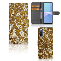 Wallet Case Sony Xperia 10 III Barok Goud - thumbnail