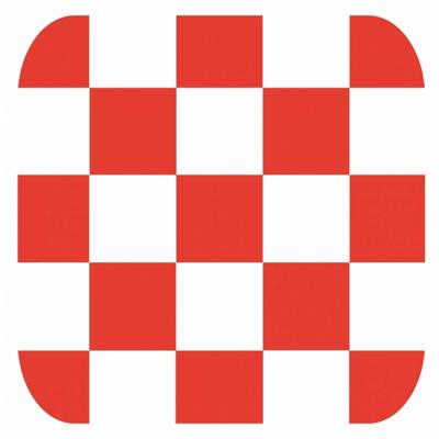 45x Onderzetters voor glazen met Brabantse vlag - Bierfiltjes