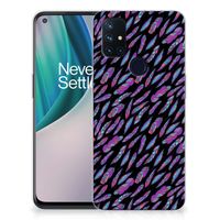 OnePlus Nord N10 5G TPU bumper Feathers Color