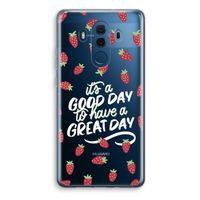 Don't forget to have a great day: Huawei Mate 10 Pro Transparant Hoesje